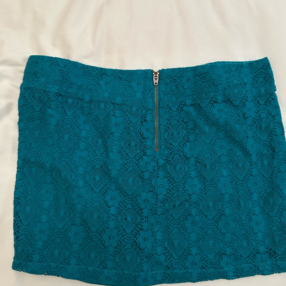 Volcom Turquoise Lace Top - Picture 6 of 6
